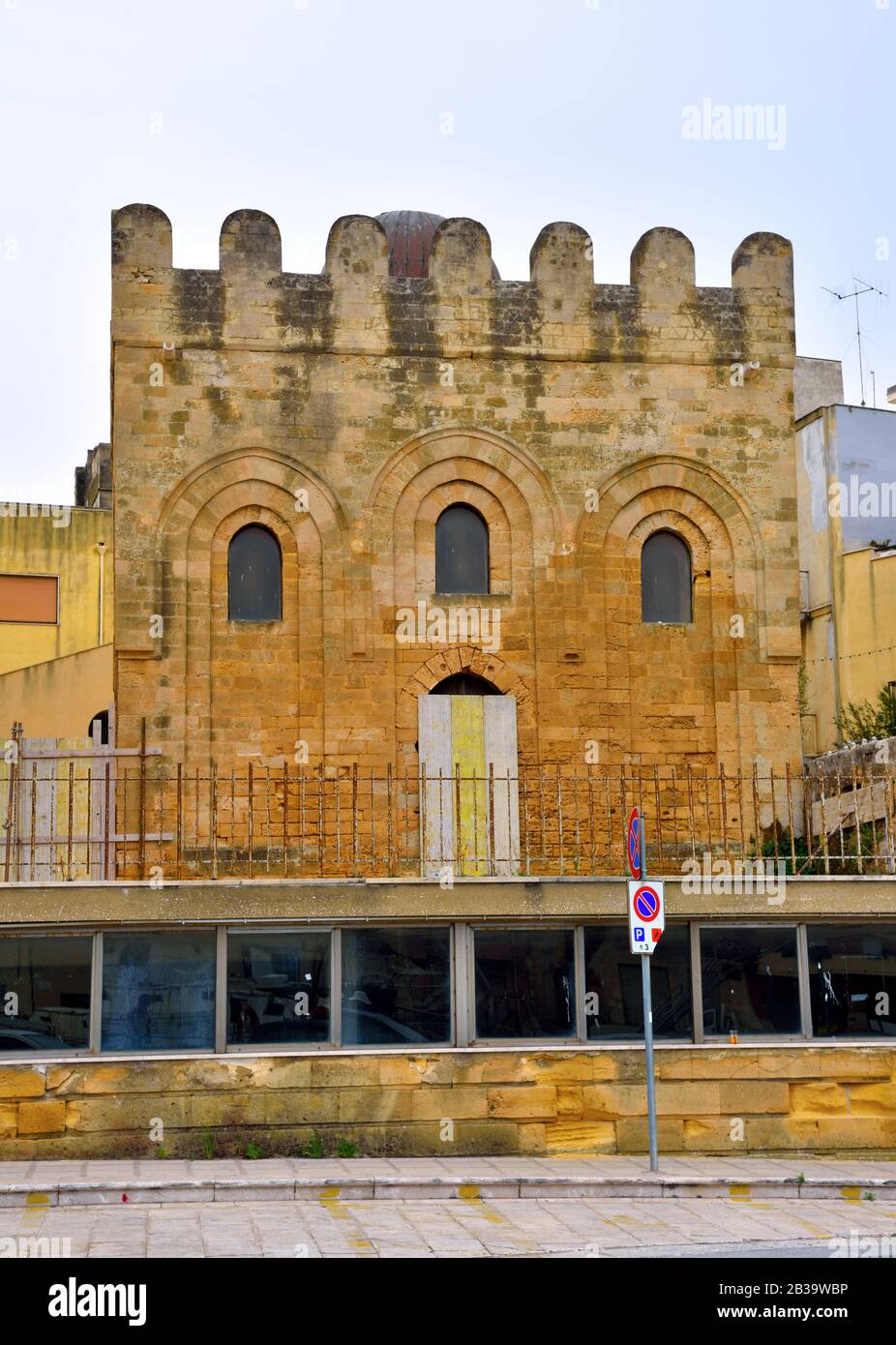 Chiesa di san Nicolò regale Mazara del vallo Foto Stock