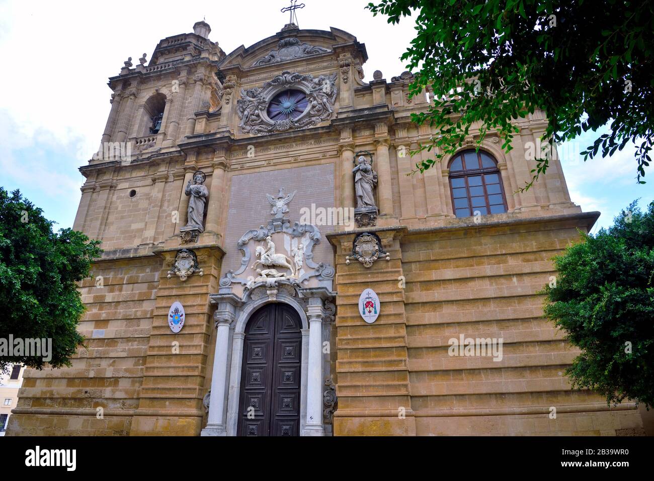 Cattedrale di Mazara del vallo Sicilia Italia Foto Stock