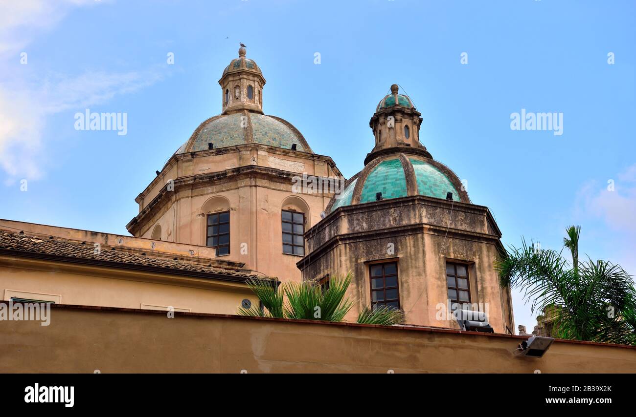 Cattedrale di Mazara del vallo Sicilia Italia Foto Stock