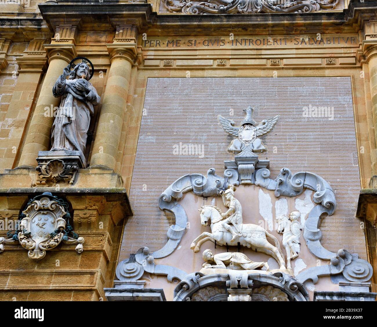 Cattedrale di Mazara del vallo Sicilia Italia Foto Stock