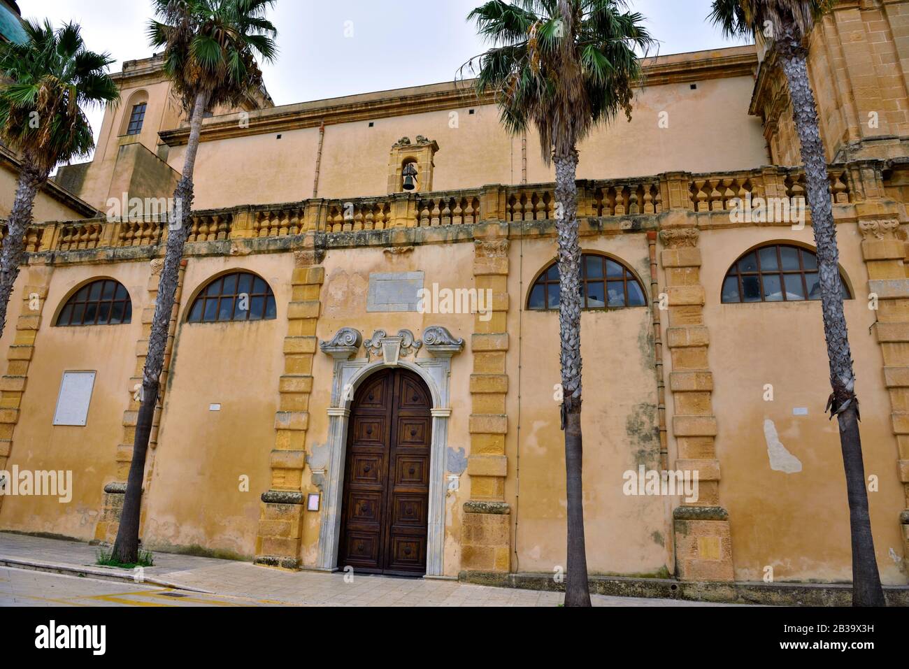 Cattedrale di Mazara del vallo Sicilia Italia Foto Stock