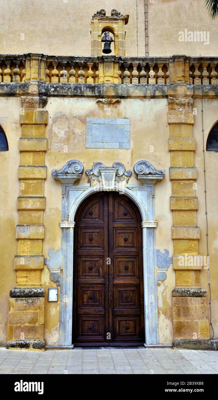 Cattedrale di Mazara del vallo Sicilia Italia Foto Stock