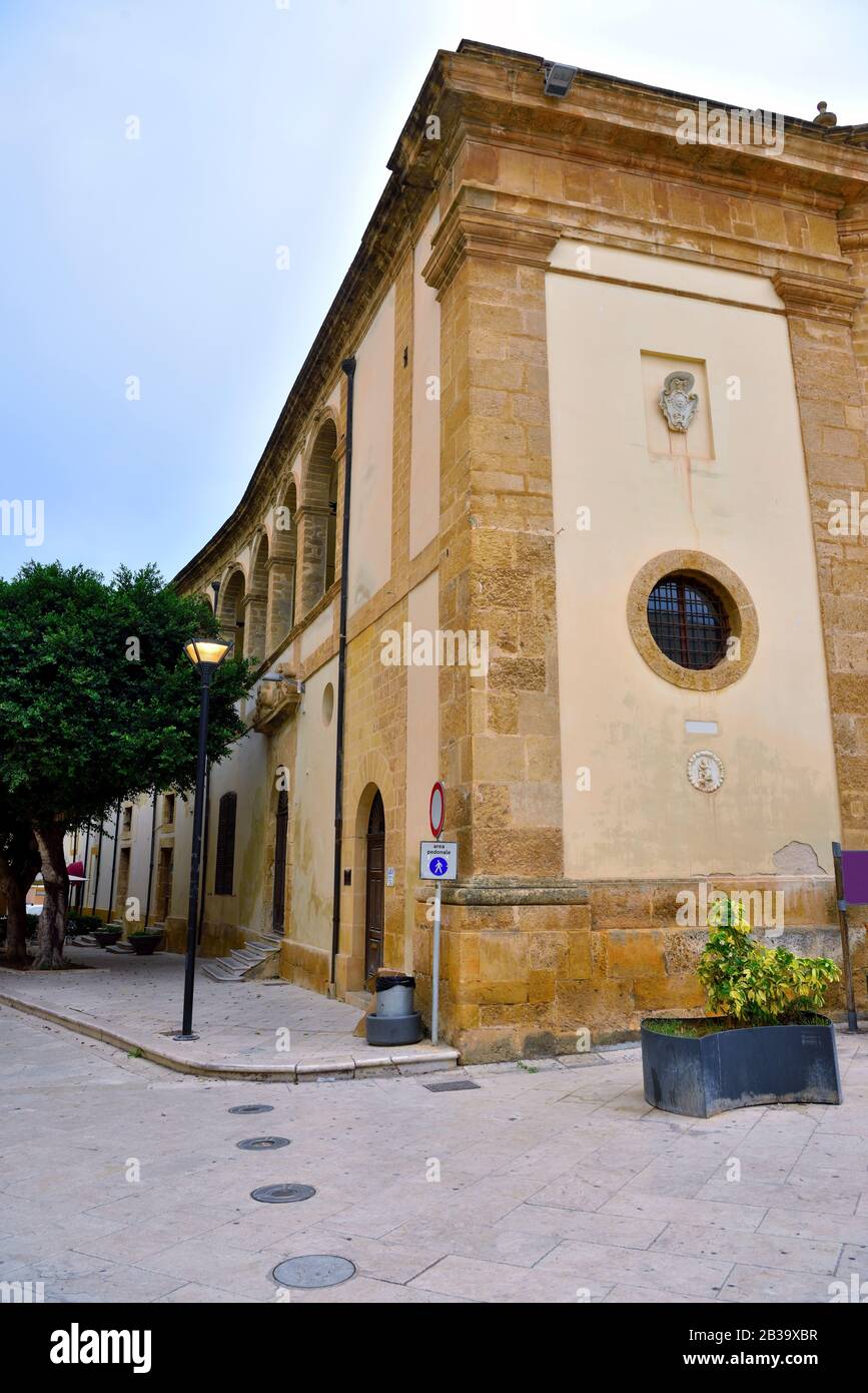 Cattedrale di Mazara del vallo Sicilia Italia Foto Stock
