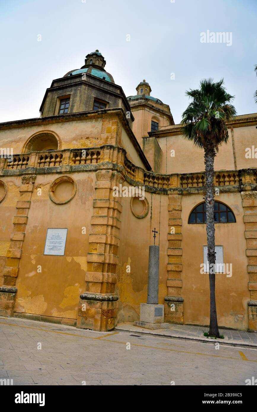 Cattedrale di Mazara del vallo Sicilia Italia Foto Stock