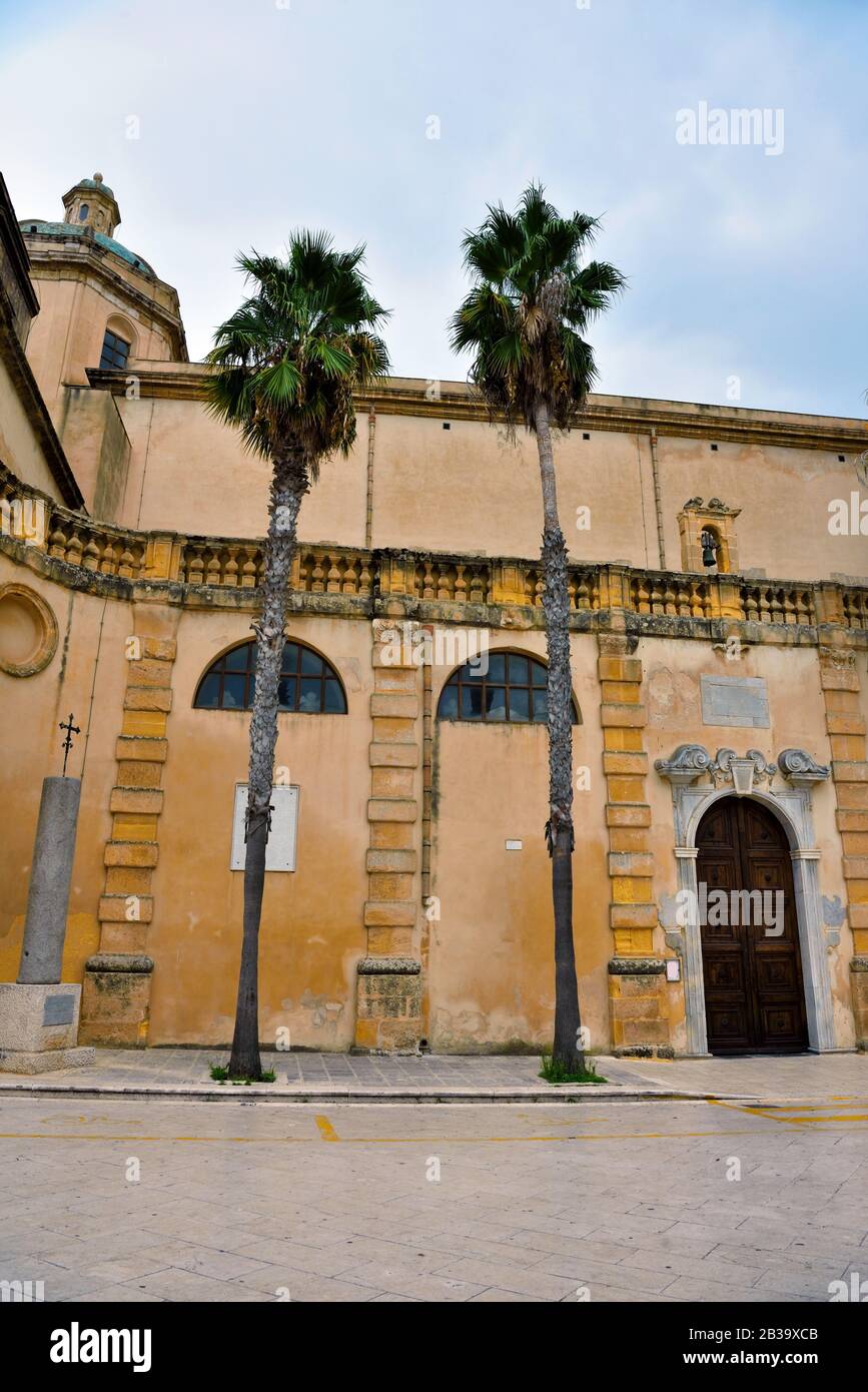 Cattedrale di Mazara del vallo Sicilia Italia Foto Stock