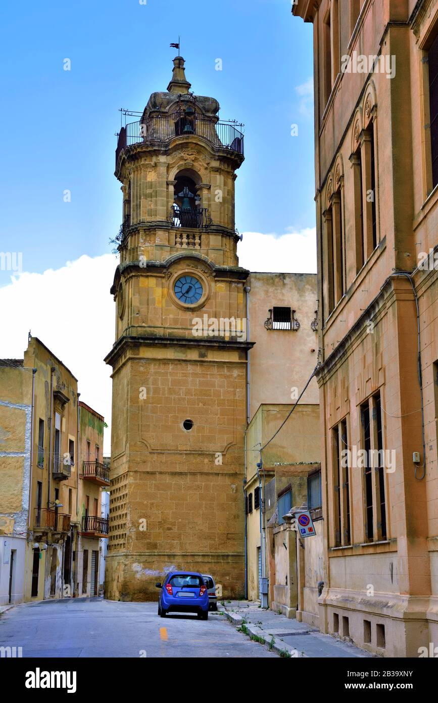 Cattedrale di Mazara del vallo Sicilia Italia Foto Stock