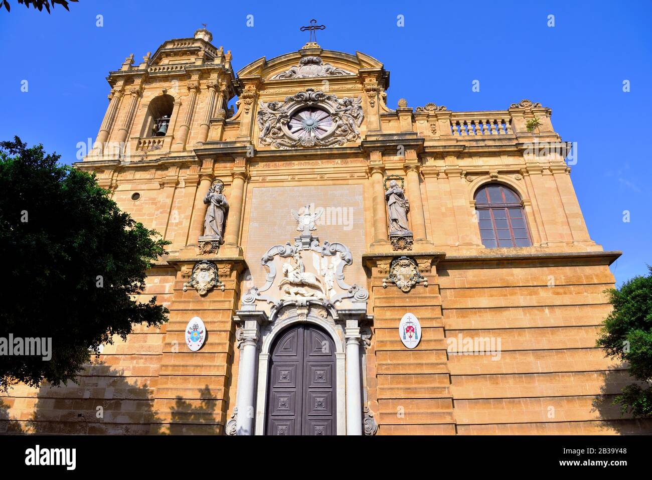 Cattedrale di Mazara del vallo Sicilia Italia Foto Stock