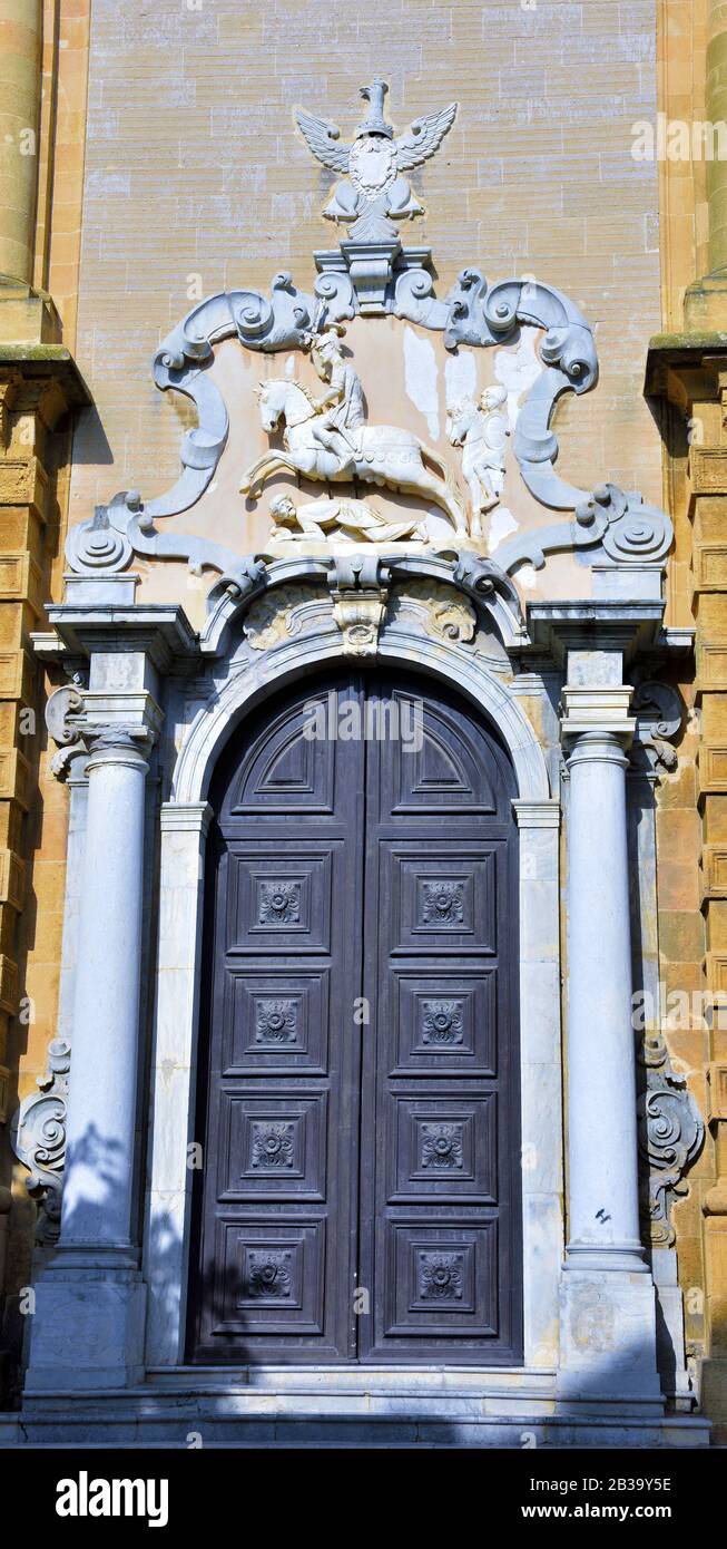 Cattedrale di Mazara del vallo Sicilia Italia Foto Stock