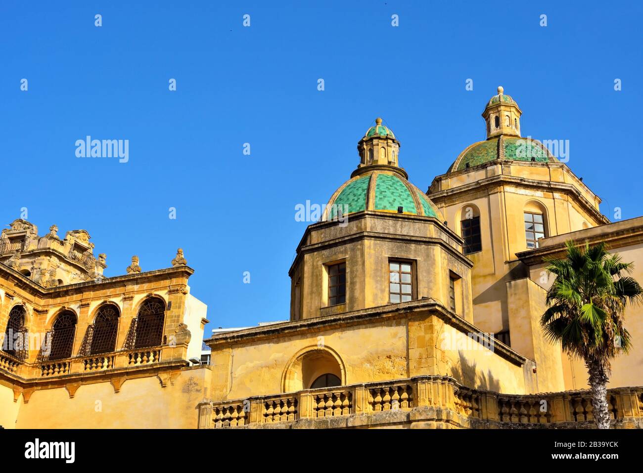 Cattedrale di Mazara del vallo Sicilia Italia Foto Stock