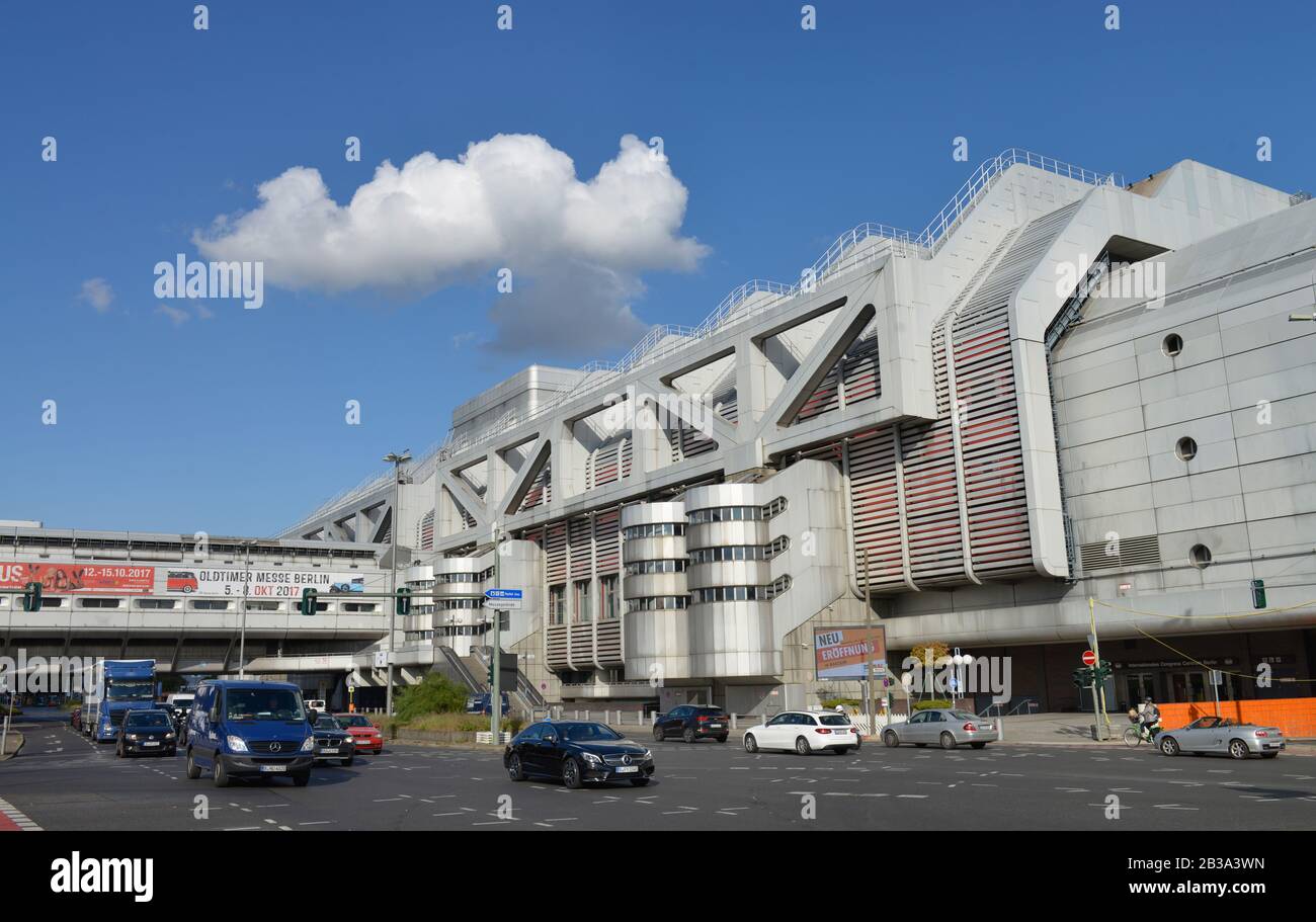 ICC, Messedamm, Westend, Charlottenburg di Berlino, Deutschland Foto Stock