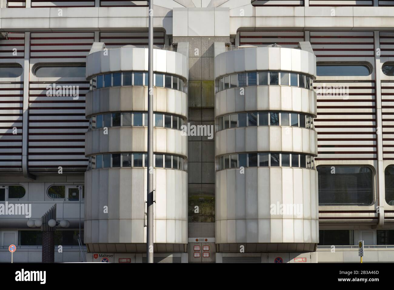 ICC, Messedamm, Westend, Charlottenburg di Berlino, Deutschland Foto Stock