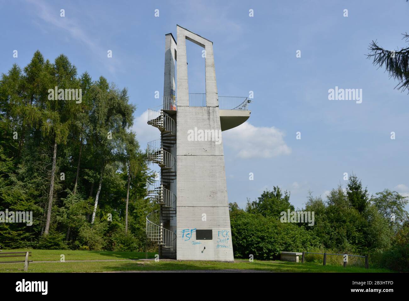 Mahnmal Bodesruh, Assia, Deutschland Foto Stock