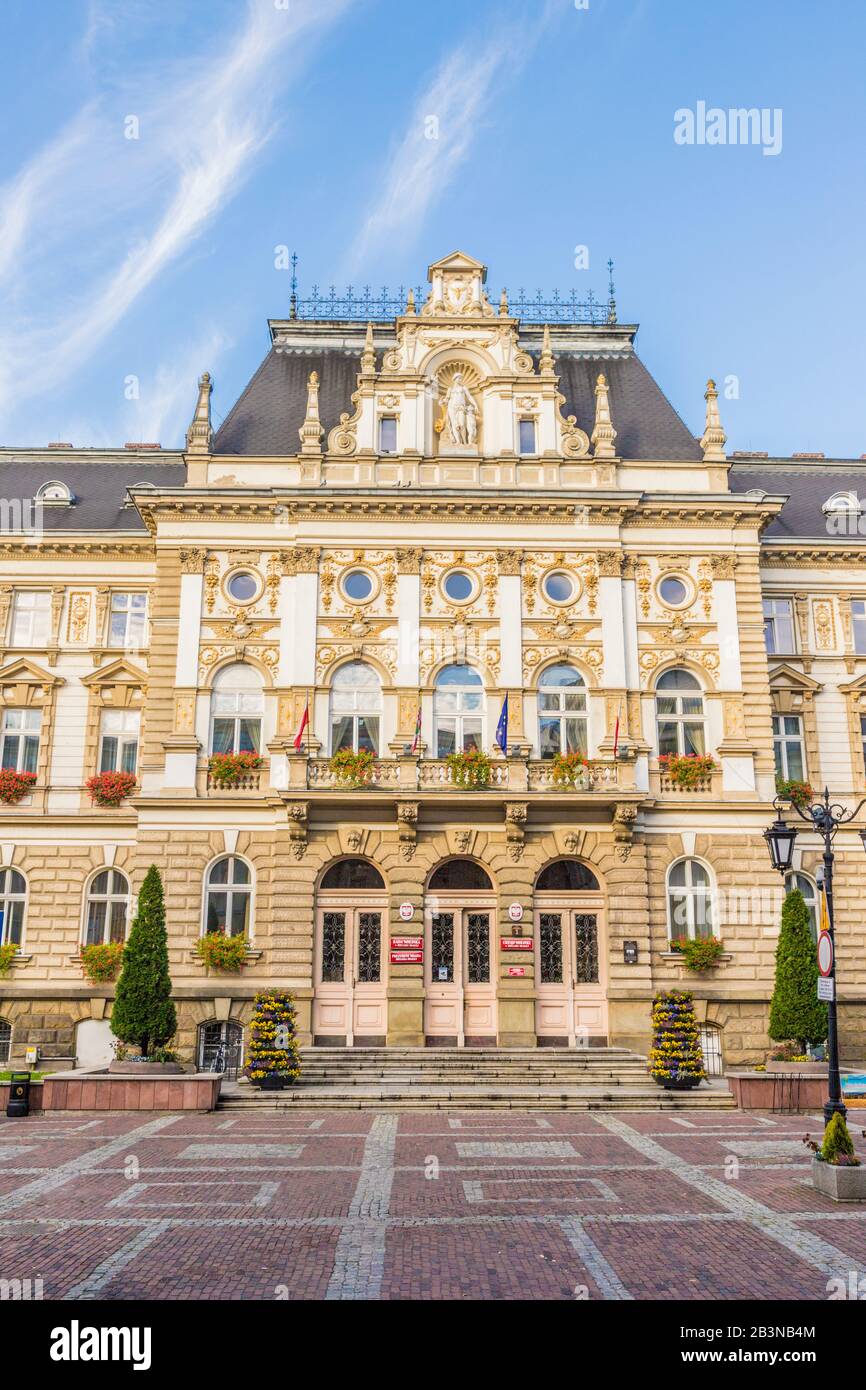 Municipio Di Bielsko Biala, Voivodato Silesiano, Polonia, Europa Foto Stock