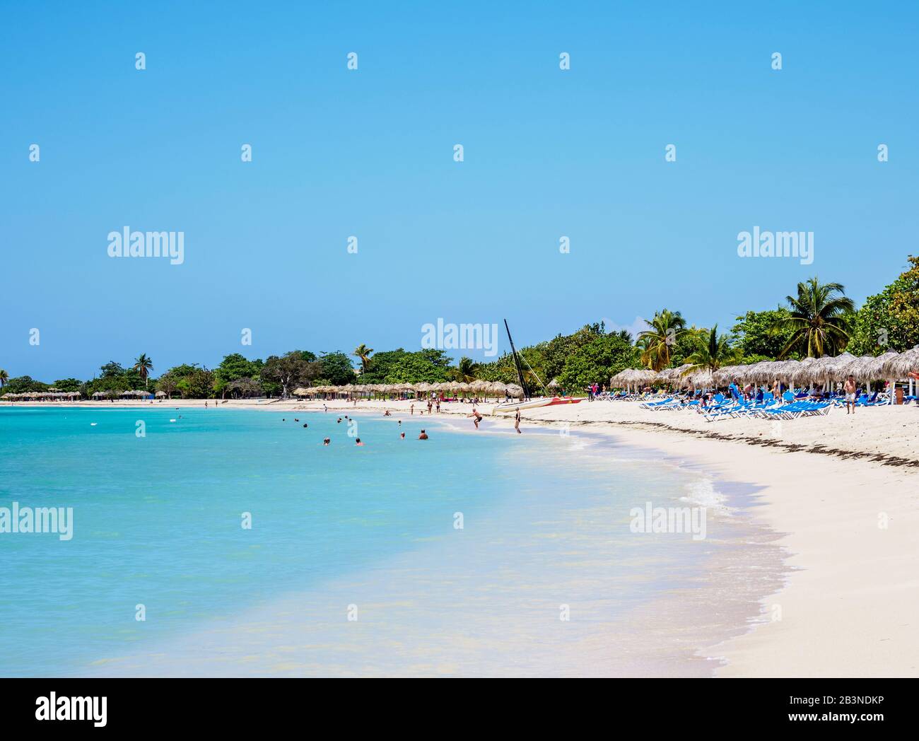 Playa Ancon, Trinidad, Sancti Spiritus Province, Cuba, Indie Occidentali, Caraibi, America Centrale Foto Stock