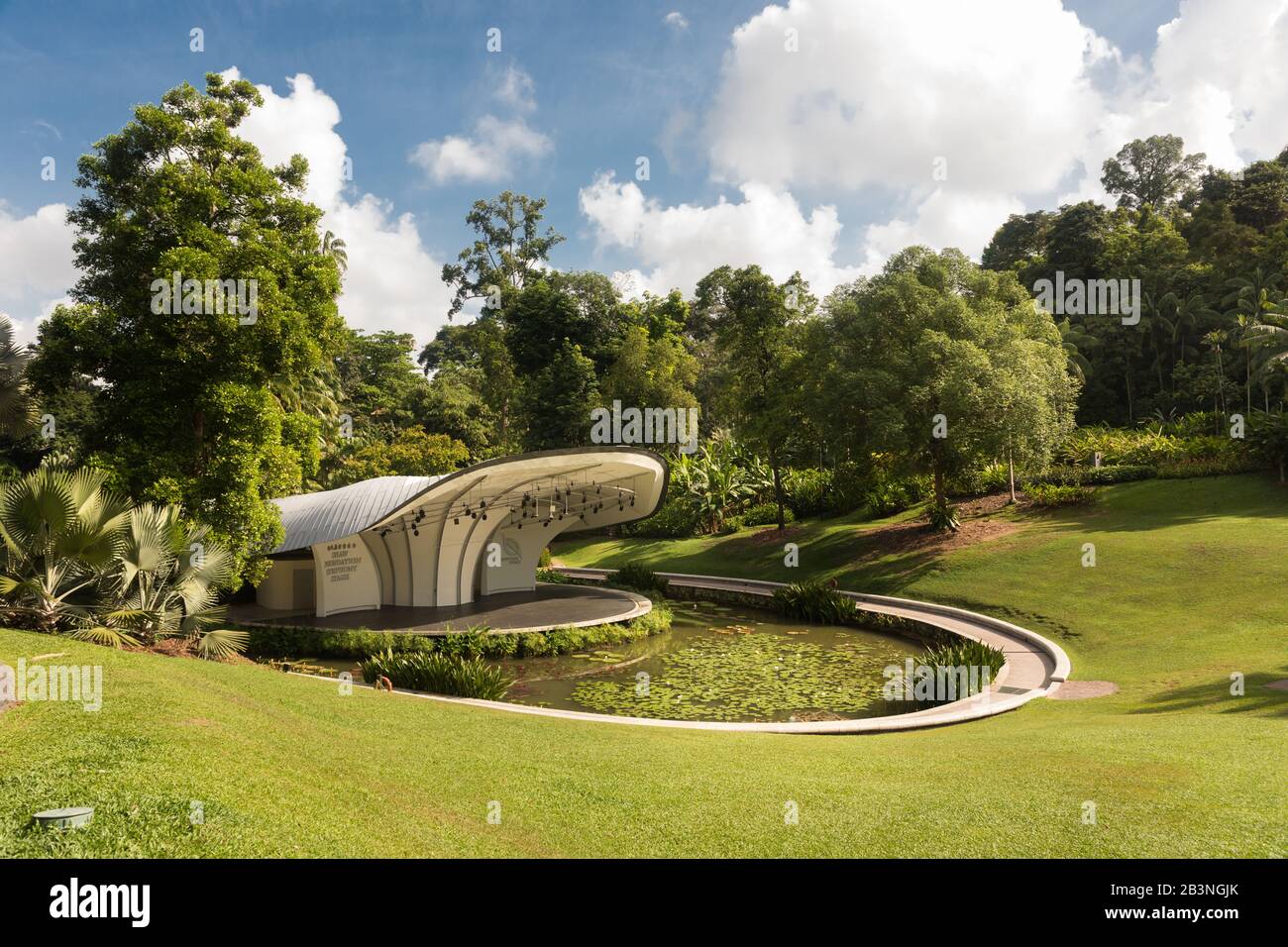 Singapore Botanic Gardens Foto Stock