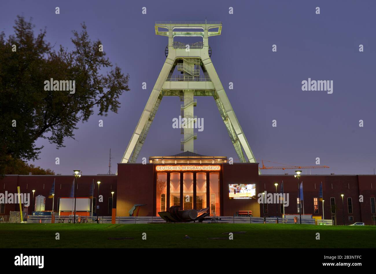 Deutsches Bergbau-Museum, Am Bergbaumuseum, Bochum, Nordrhein-Westfalen, Deutschland Foto Stock