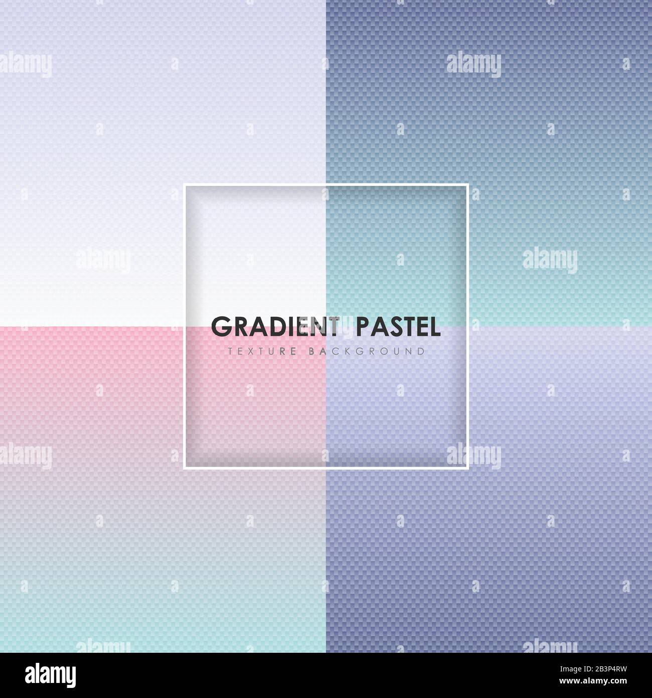 Astratto pastello gradiente colore minimo set di sfondo. Decora per annuncio, poster, grafica, disegno modello, stampa. Vettore eps10 Illustrazione Vettoriale