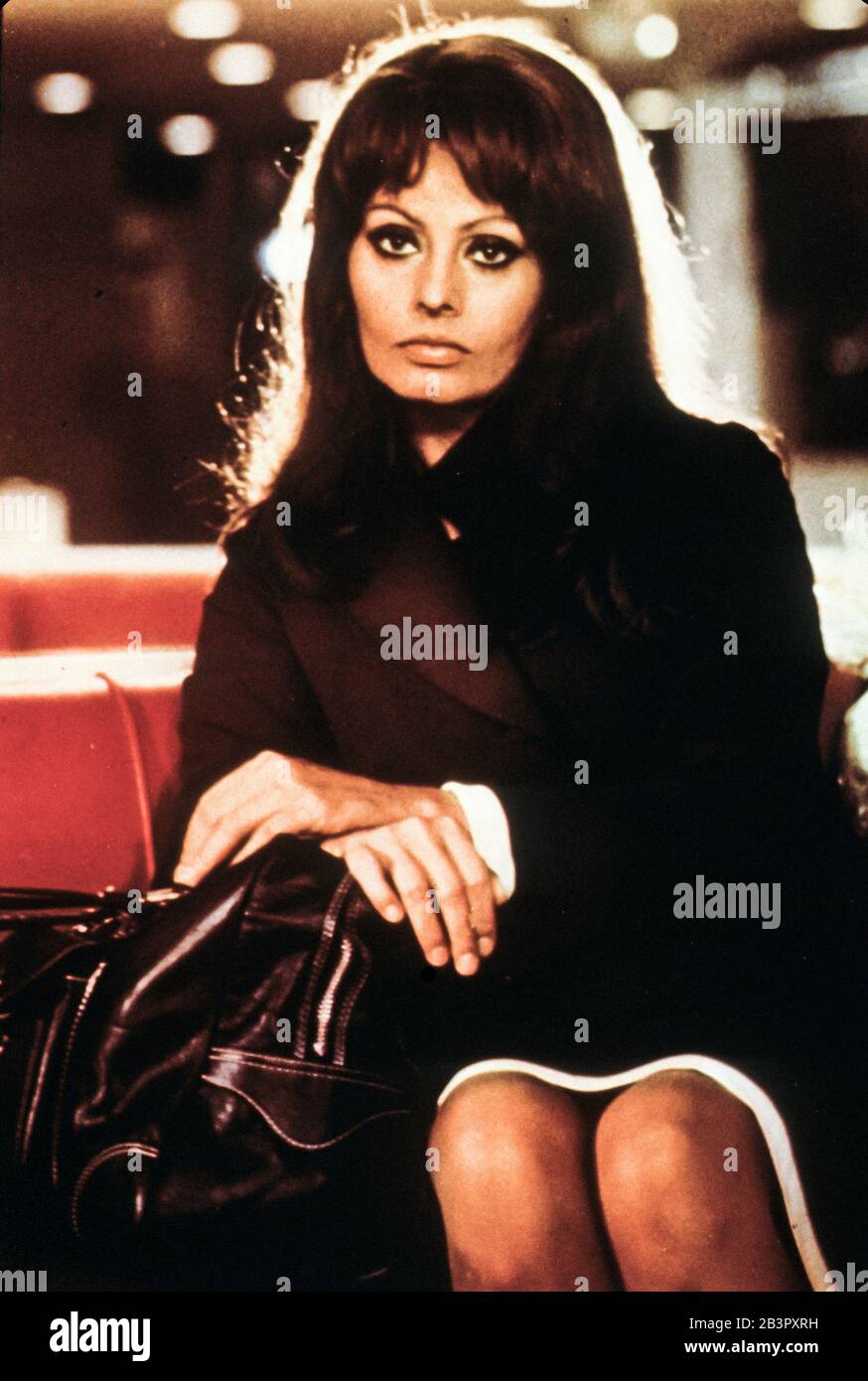 Sophia Loren, la salsiccia 1971 Foto Stock