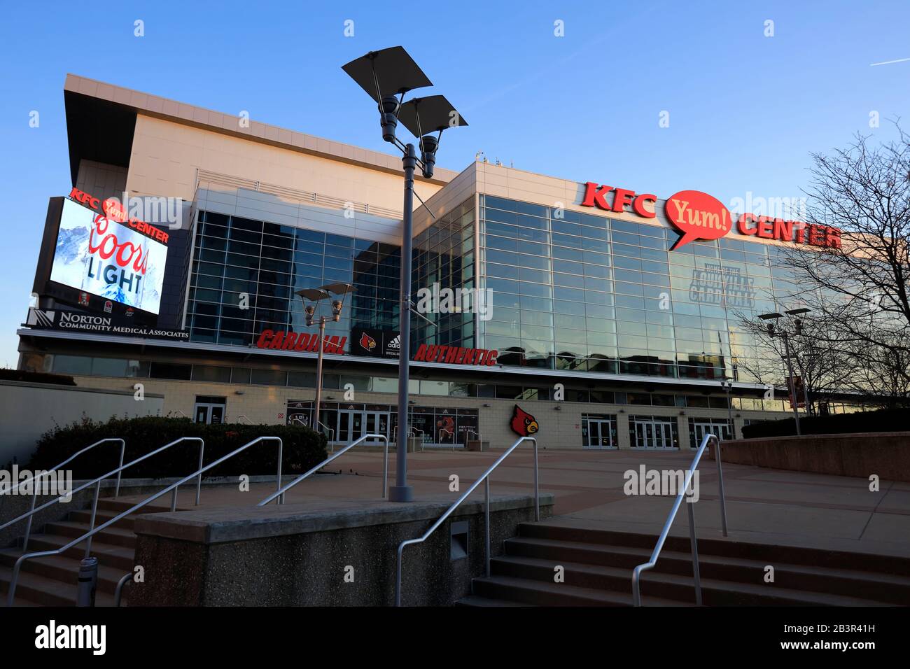 KFC Yum! Centro in Downtown.Louisville.Kentucky.USA Foto Stock