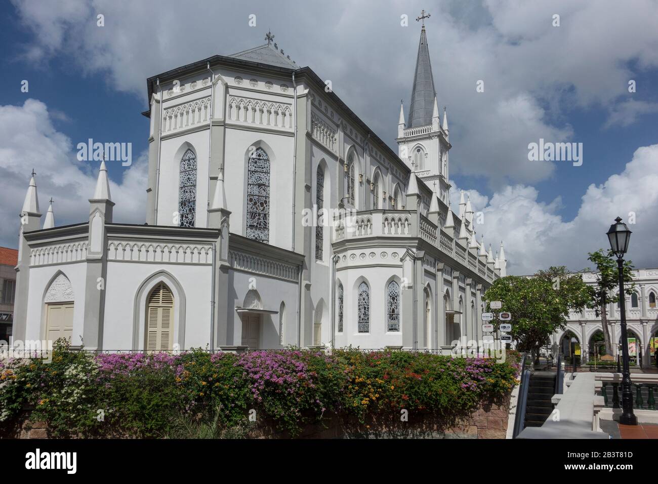 Singapore, Sala Chijmes Foto Stock