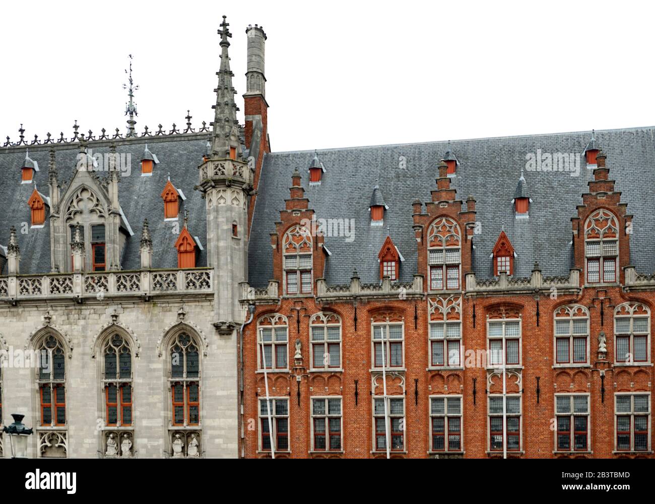 Brugge Belgio, Markt City Centre Foto Stock