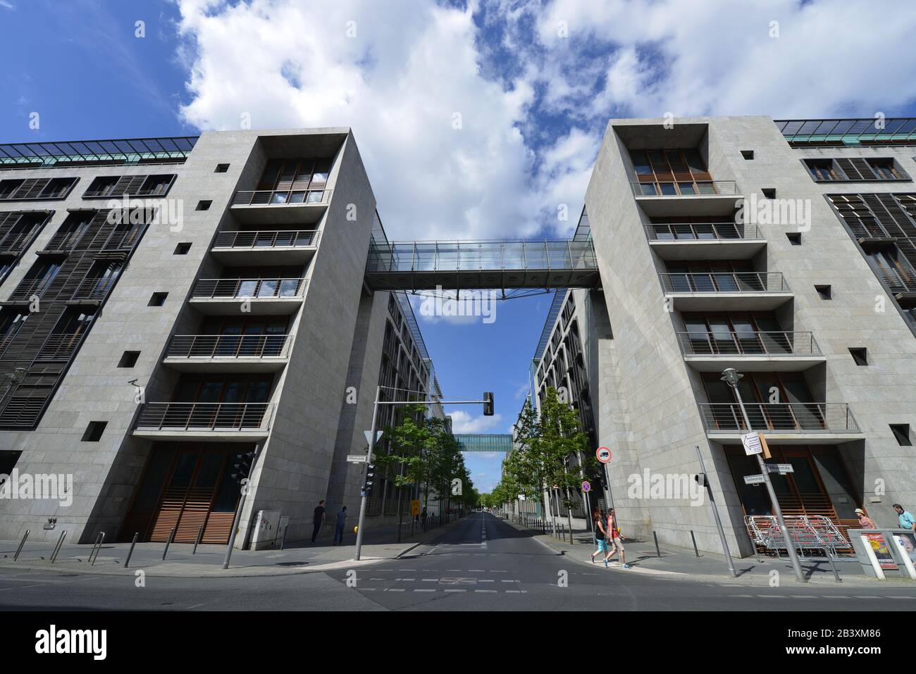 Jakob-Kaiser-Haus, Wilhelmstrasse, nel quartiere Mitte di Berlino, Deutschland Foto Stock