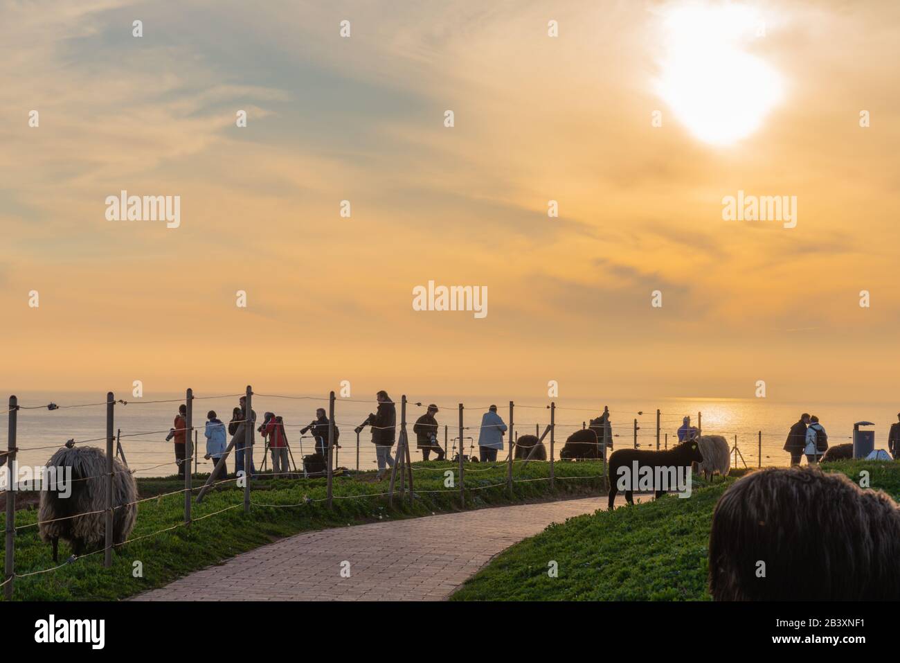 Isola Del Mare Del Nord Di Helgoland, Provincia Schleswig-Holstein, Distretto Di Pinneberg, Germania Del Nord, Europa Foto Stock