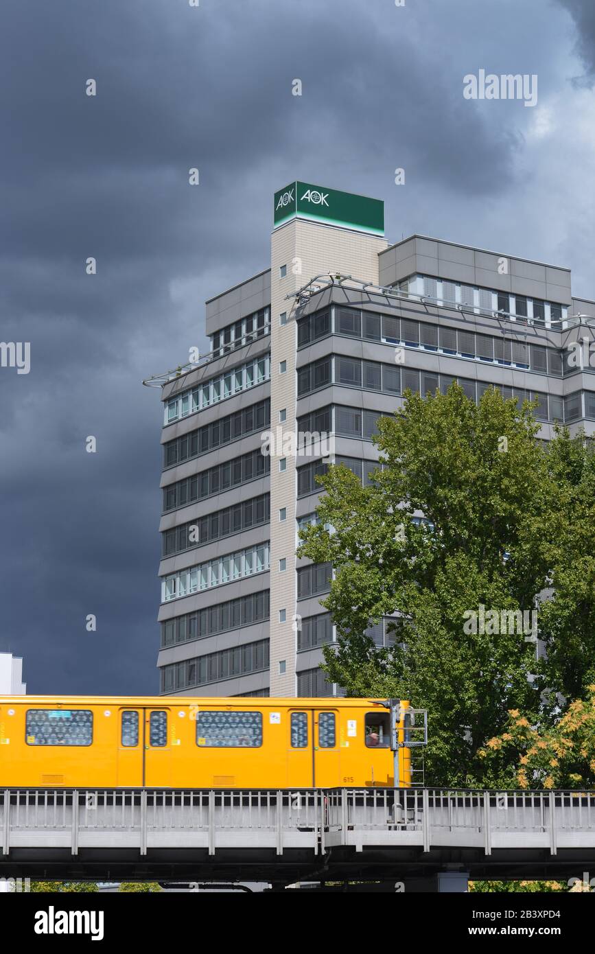 Aok Hauptverwaltung, Wilhelmstrasse, Kreuzberg, Berlino, Germania Foto Stock