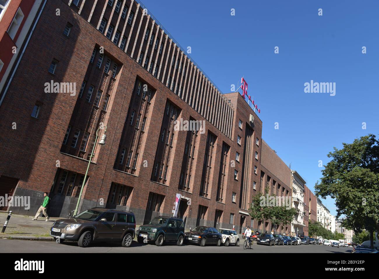 Deutsche Telekom, Winterfeldtstrasse, Schoeneberg, Berlino, Deutschland / Schöneberg Foto Stock