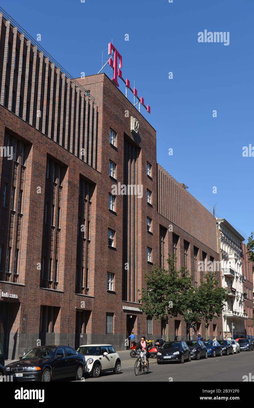 Deutsche Telekom, Winterfeldtstrasse, Schoeneberg, Berlino, Deutschland / Schöneberg Foto Stock