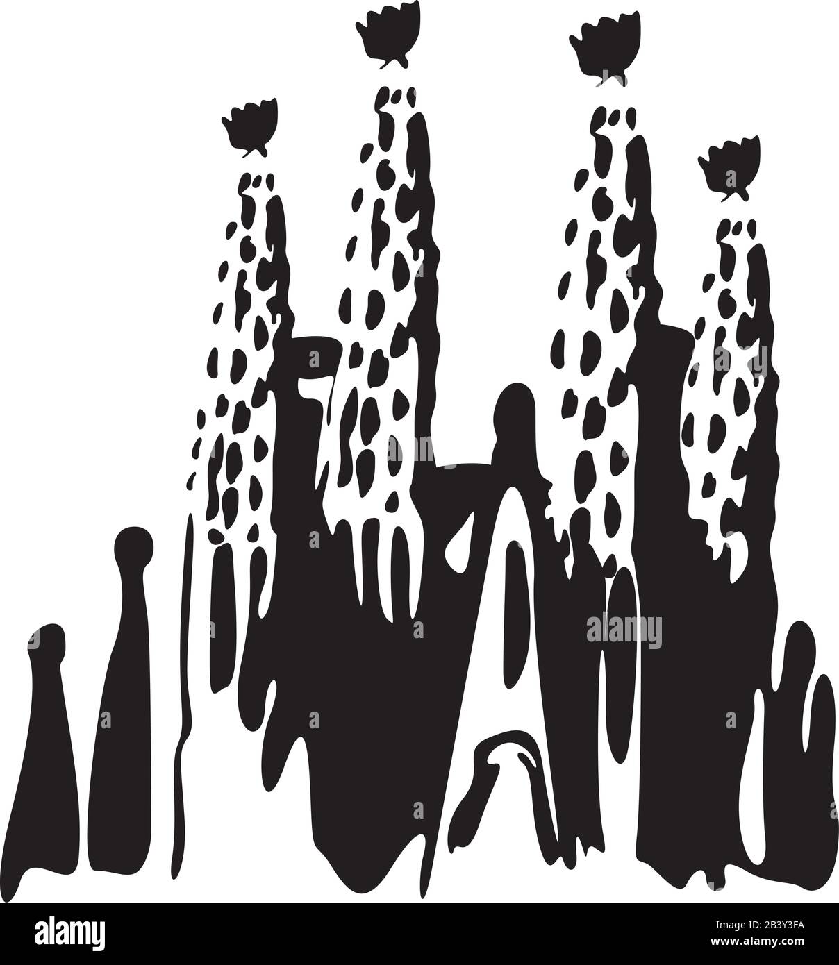 Angkor Wat Illustrazione Vettoriale