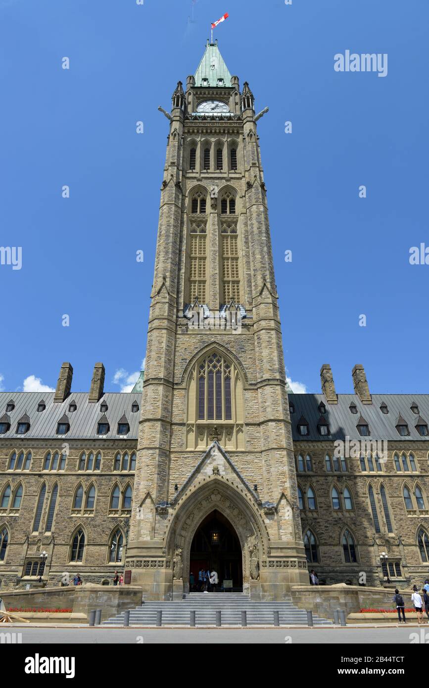 Parlament, Ottawa, Ontario, Kanada Foto Stock