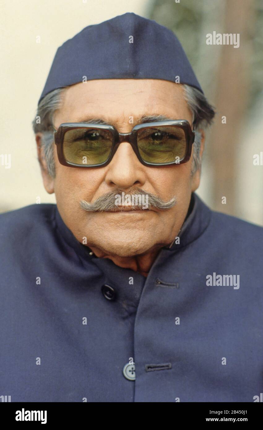 Ashok Kumar, Dadamoni, attore cinematografico indiano bollywood hindi, Kumudlal Ganguly, India, Asia, vecchia immagine del 1900 Foto Stock