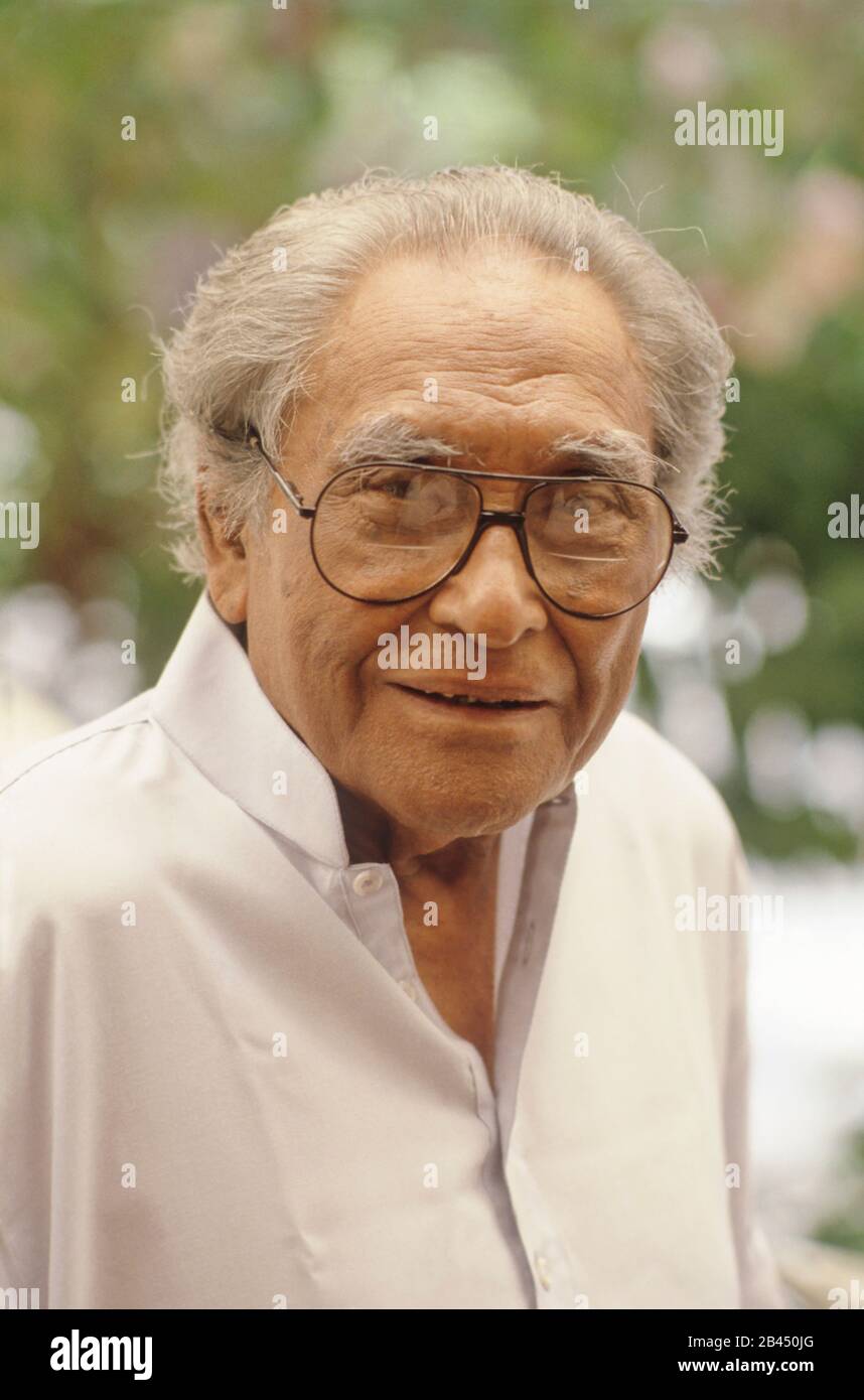 Ashok Kumar, Dadamoni, attore cinematografico indiano bollywood hindi, Kumudlal Ganguly, India, Asia, vecchia immagine del 1900 Foto Stock