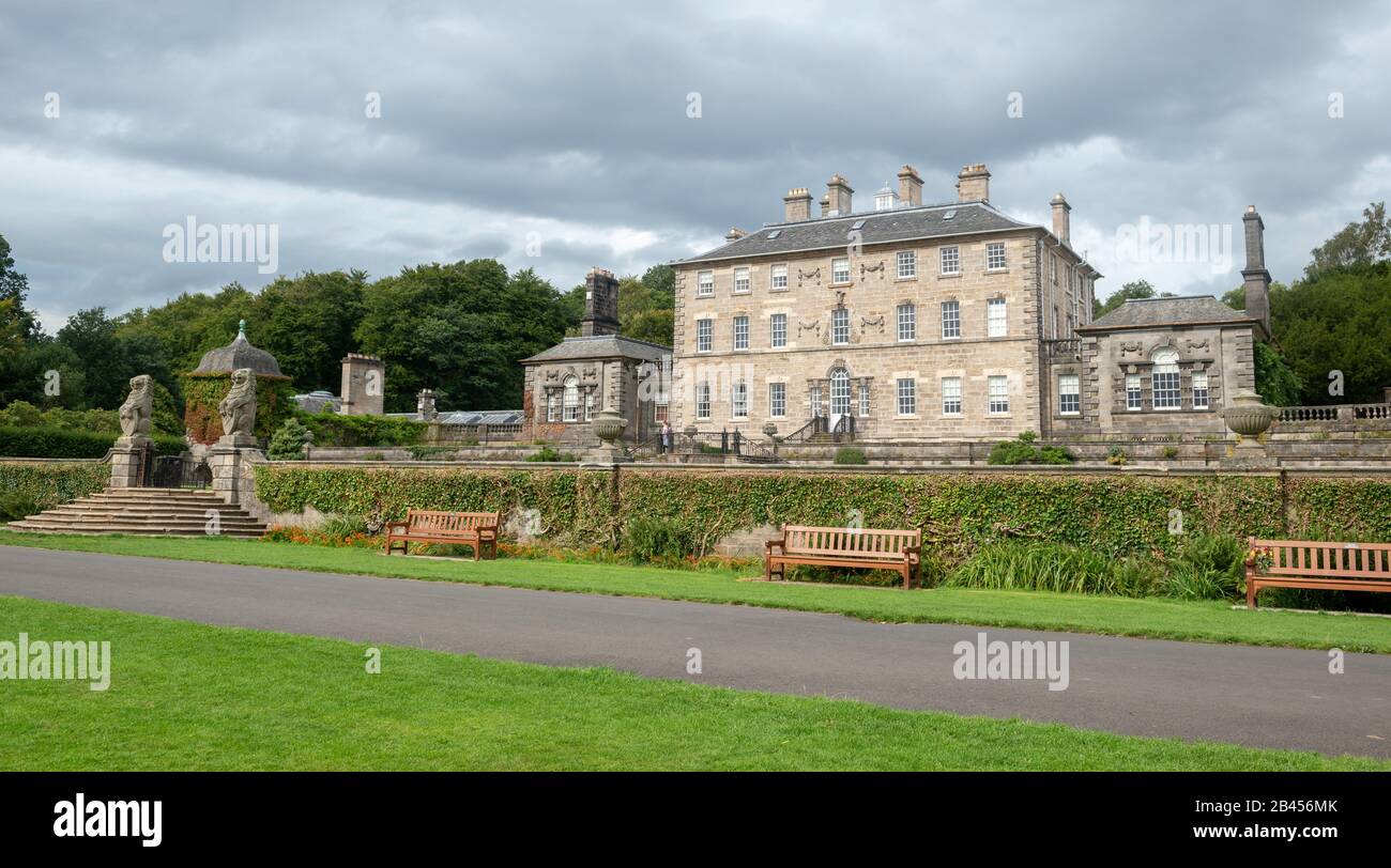 Pollok House di Pollok Country Park Glasgow Scozia Scotland Foto Stock