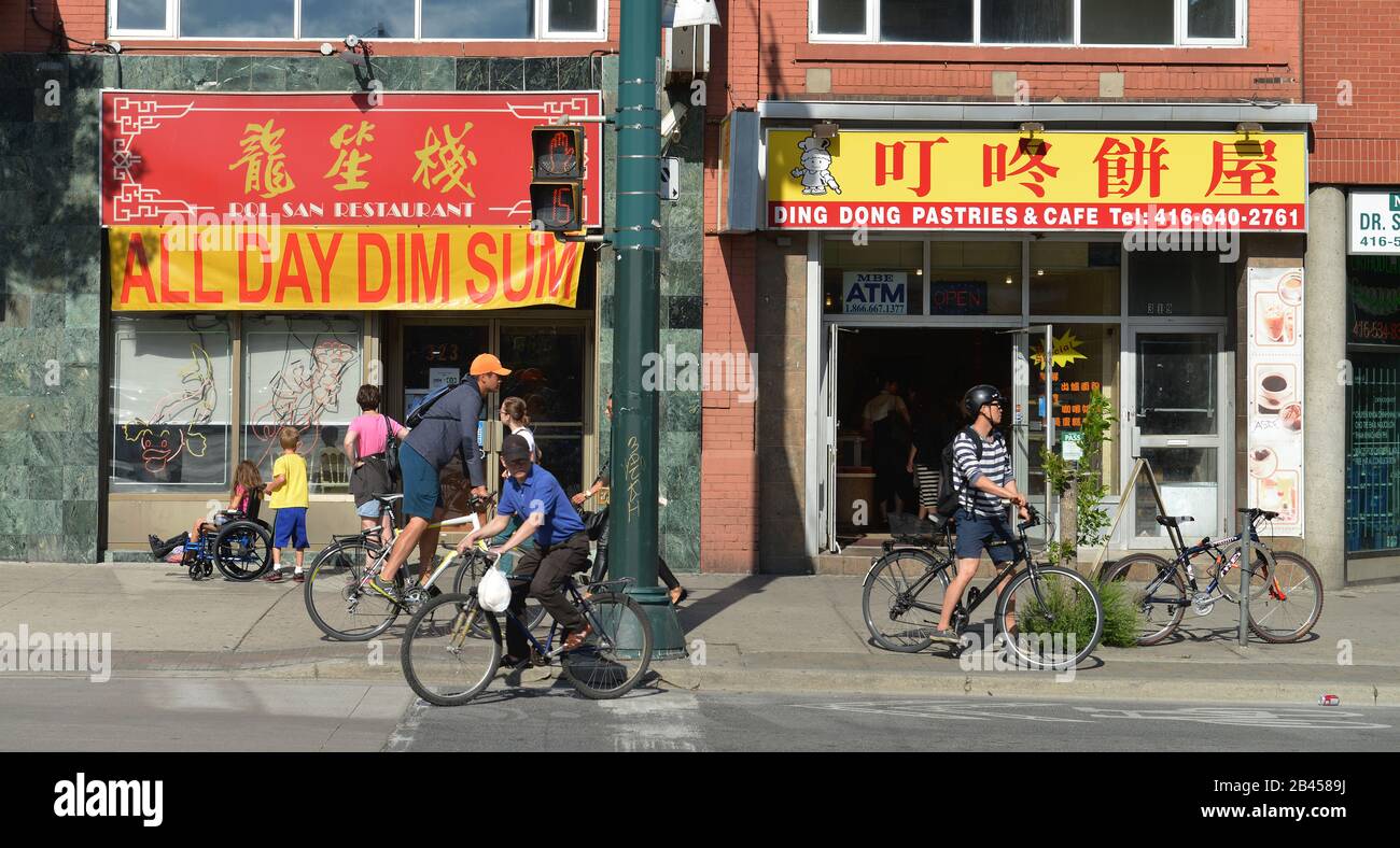 Chinatown, Spadina Avenue, Toronto, Ontario, Kanada Foto Stock