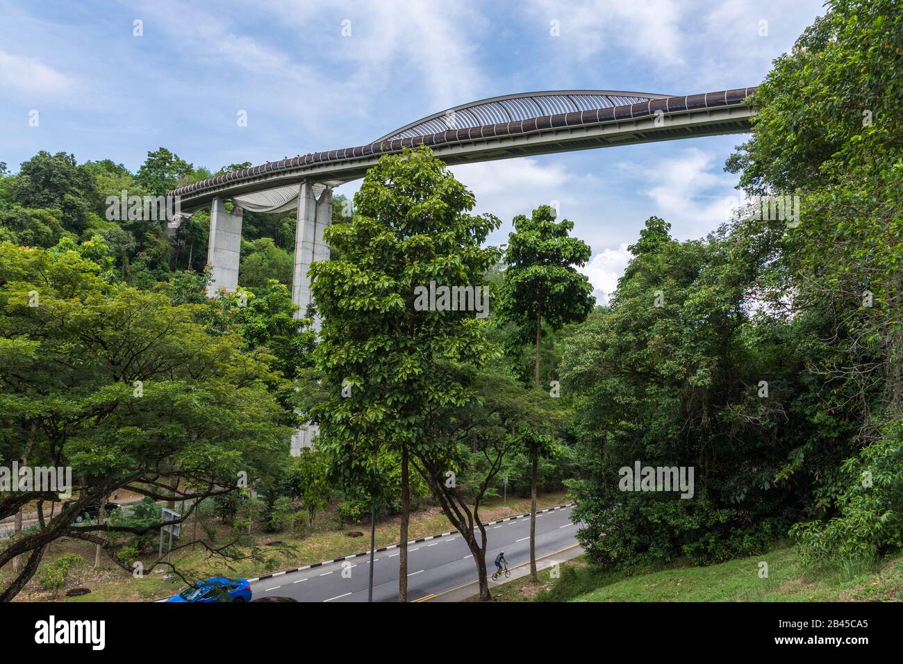 Henderson Waves Bridge, Singapore Foto Stock