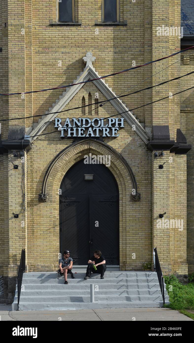 Randolph Theatre, Bathurst Street, Toronto, Ontario, Kanada Foto Stock