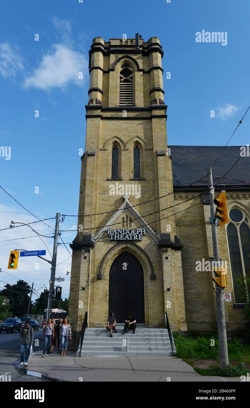 Randolph Theatre, Bathurst Street, Toronto, Ontario, Kanada Foto Stock
