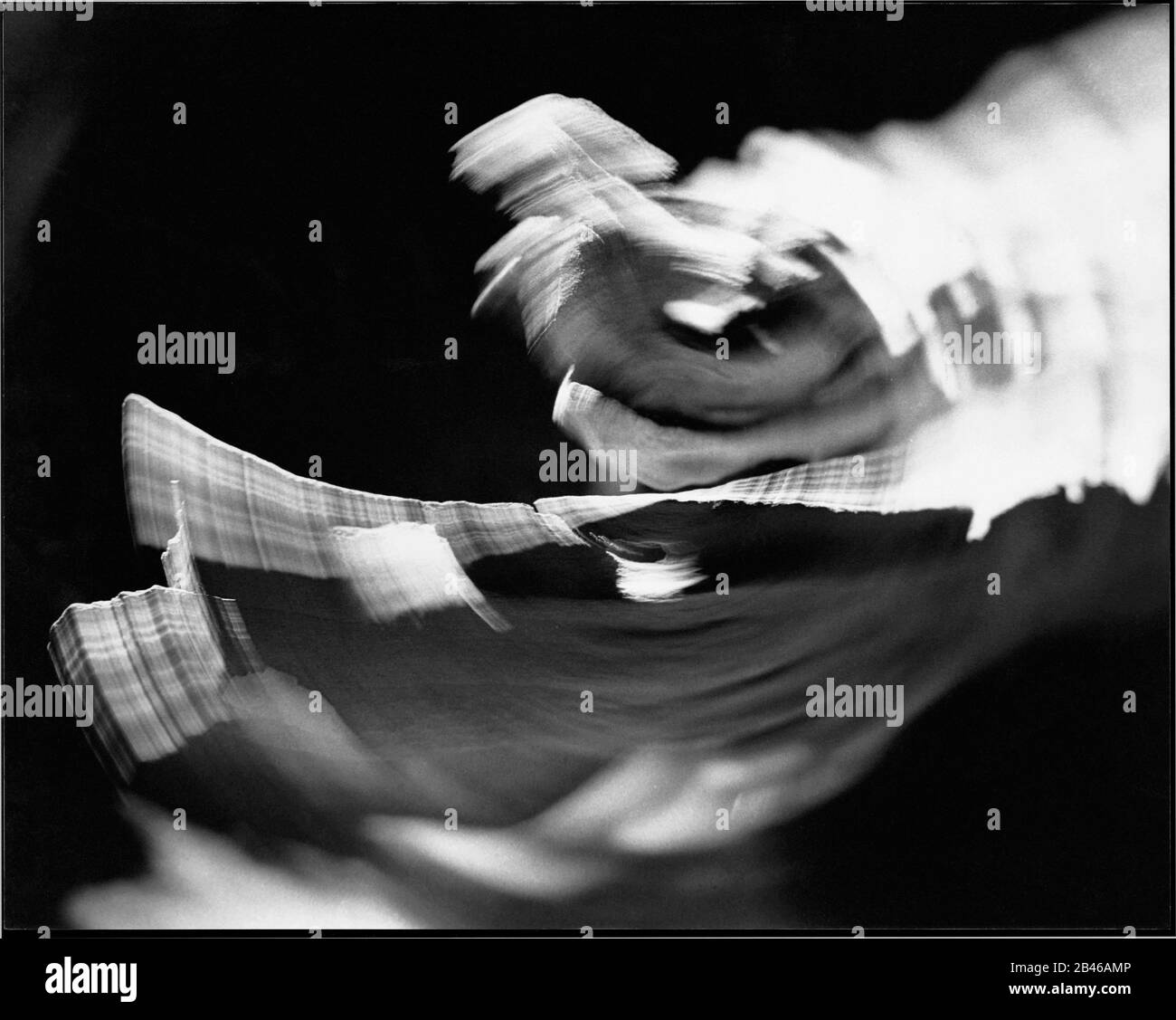 Motion Movement Blur, 1974, vecchia immagine del 1900 Foto Stock