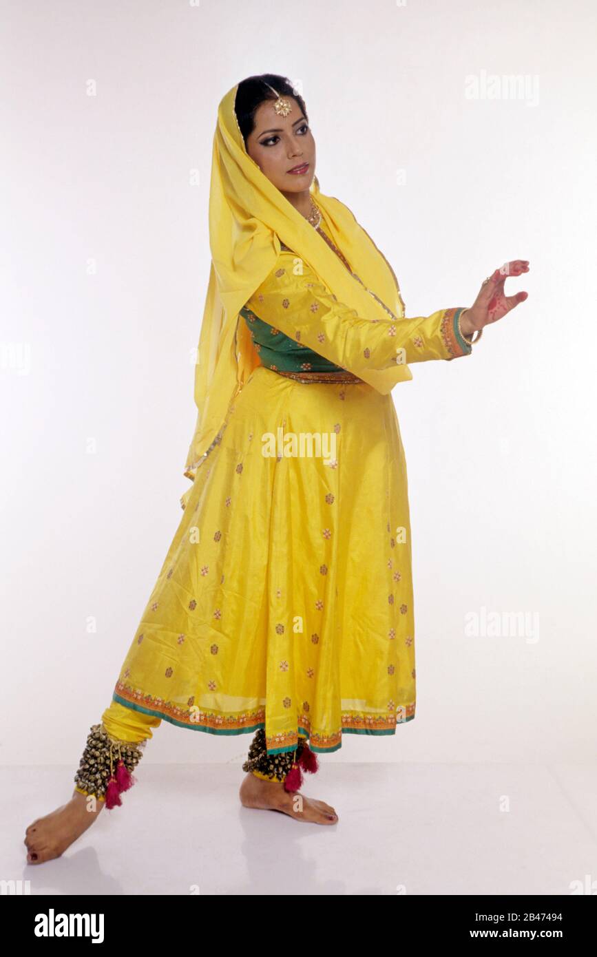 kathak danza classica India MR 332 Foto Stock