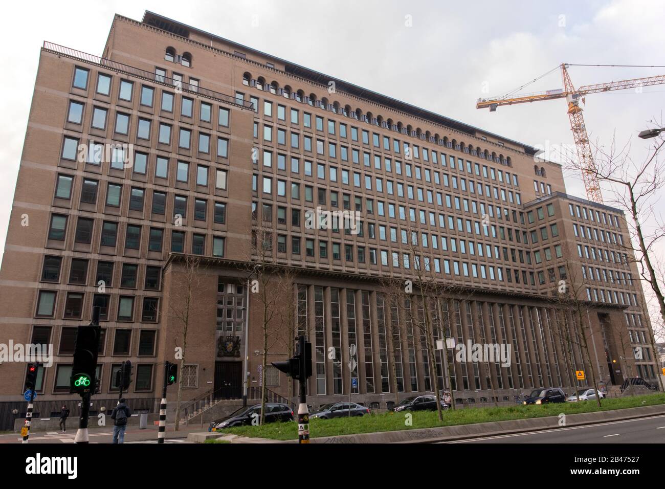 Hogeschool Van Amsterdam Alla Wibautstraat Ad Amsterdam, Paesi Bassi 2020 Foto Stock