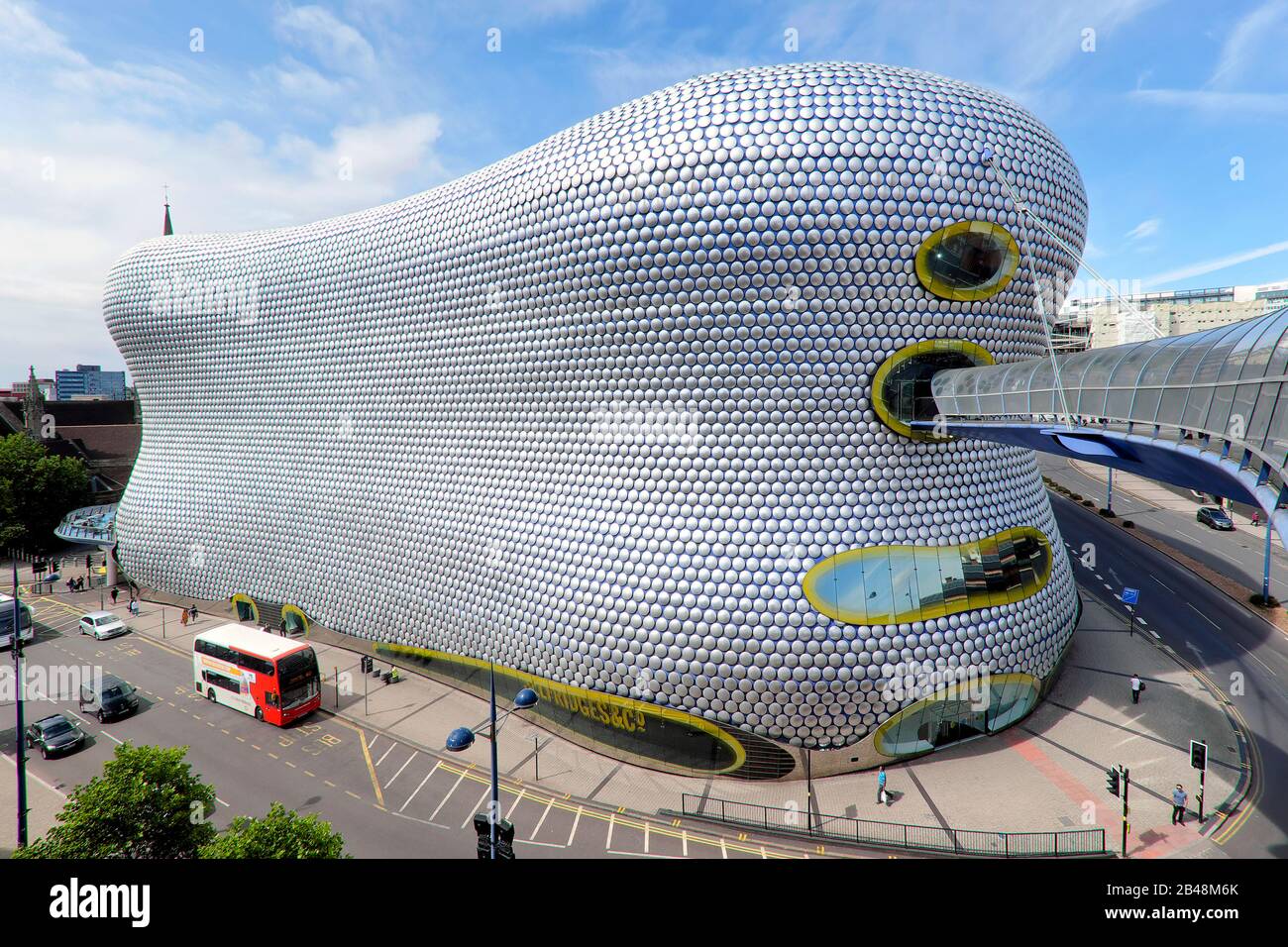 Bullring Shopping Centre / Selfridges Building, Birmingham, West Midlands, Inghilterra, Regno Unito, Europa Foto Stock