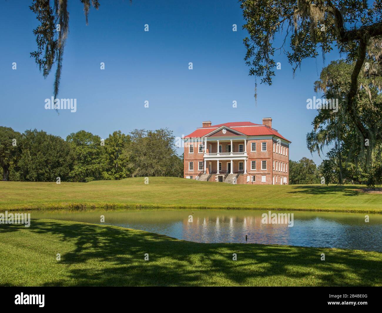 Stati Uniti, Carolina Del Sud, Charleston, Drayton Hall Foto Stock