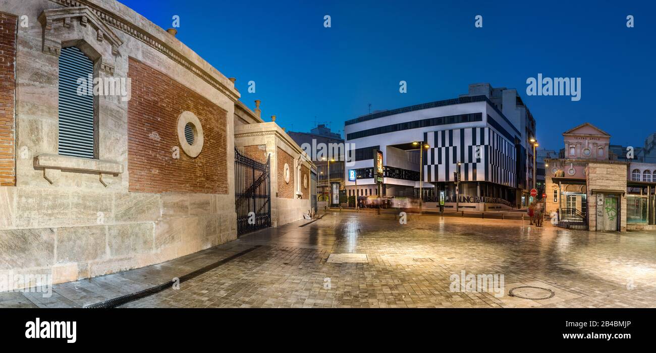 Mercato Centrale di Almería Foto Stock