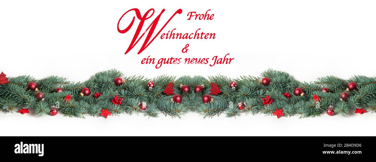 Sfondo di natale, banner Foto Stock