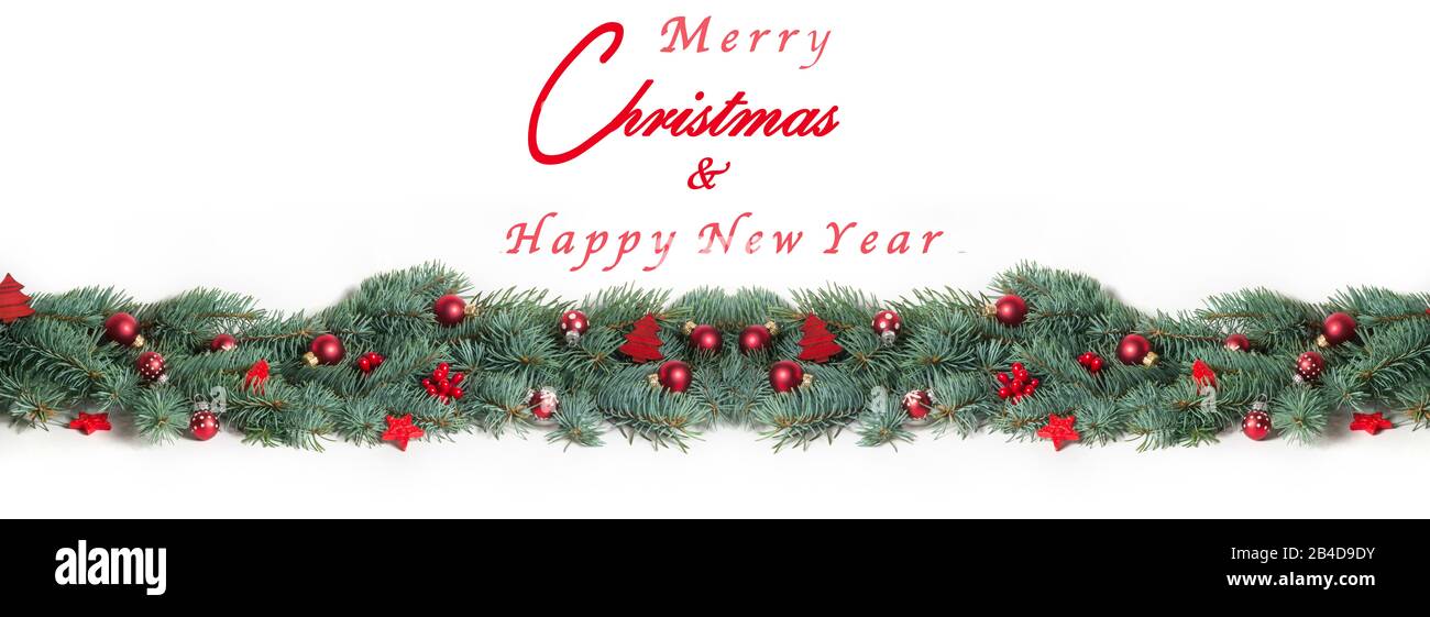 Sfondo di natale, banner Foto Stock