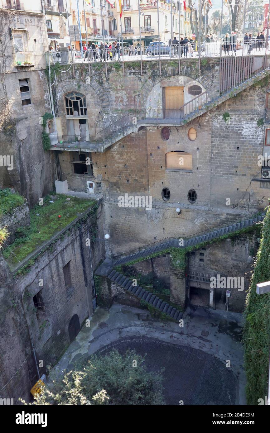 Sorrento - Scala su via Luigi De Maio Foto Stock