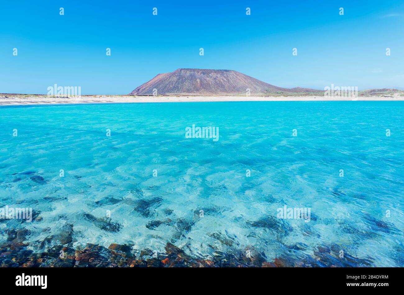 Isola di Lobos, Fuerteventura, Isole Canarie, Spagna Foto Stock