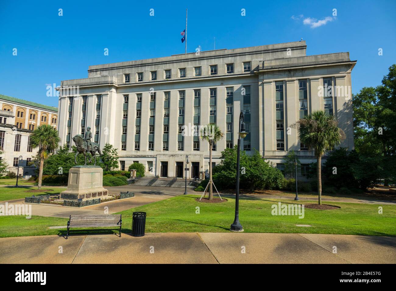 State Office Building Columbia South Carolina sede dello Statehouse Capital Building con una ricca storia Foto Stock